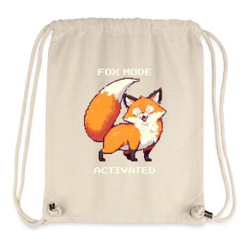 Fuchsmodus aktiviert | derpy Fuchs Humor - Stanley/Stella recycelter Gym Bag - Naturweiß - Vorne