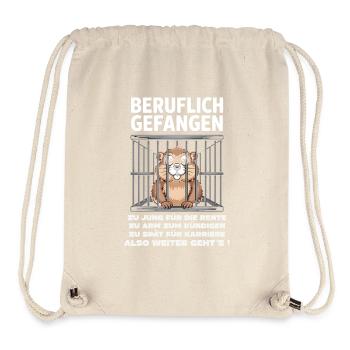 Office & Job Colleagues Workers Fun Work - Stanley/Stella Recycled Gym Bag - natural - Front