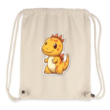 Dinosaure - Sac à cordon recyclé Stanley/Stella - blanc naturel - Devant