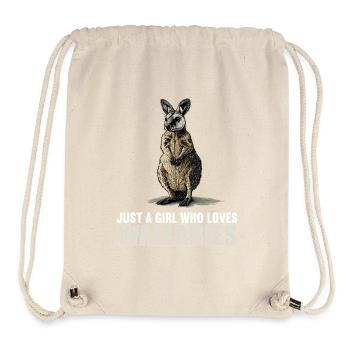 Wallabies Wallaby - Stanley/Stella Recycled Gym Bag - natural - Front