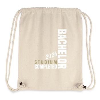 Bachelor Abschluss 2026 - Stanley/Stella recycelter Gym Bag - Naturweiß - Vorne
