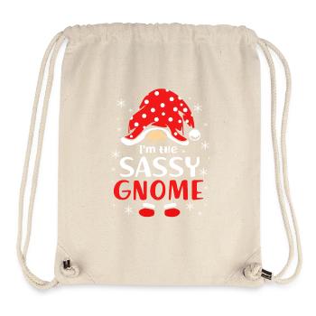 Gnom - Stanley/Stella recycelter Gym Bag - Naturweiß - Vorne