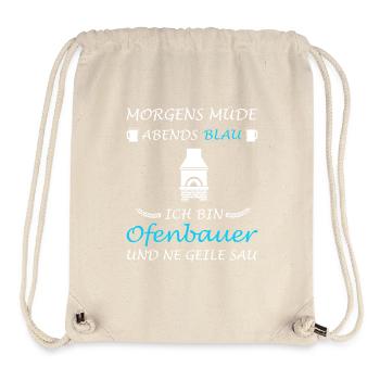 Stove Builder Stove Construction Stove Fitter Fireplace Builder - Stanley/Stella Recycled Gym Bag - natural - Front