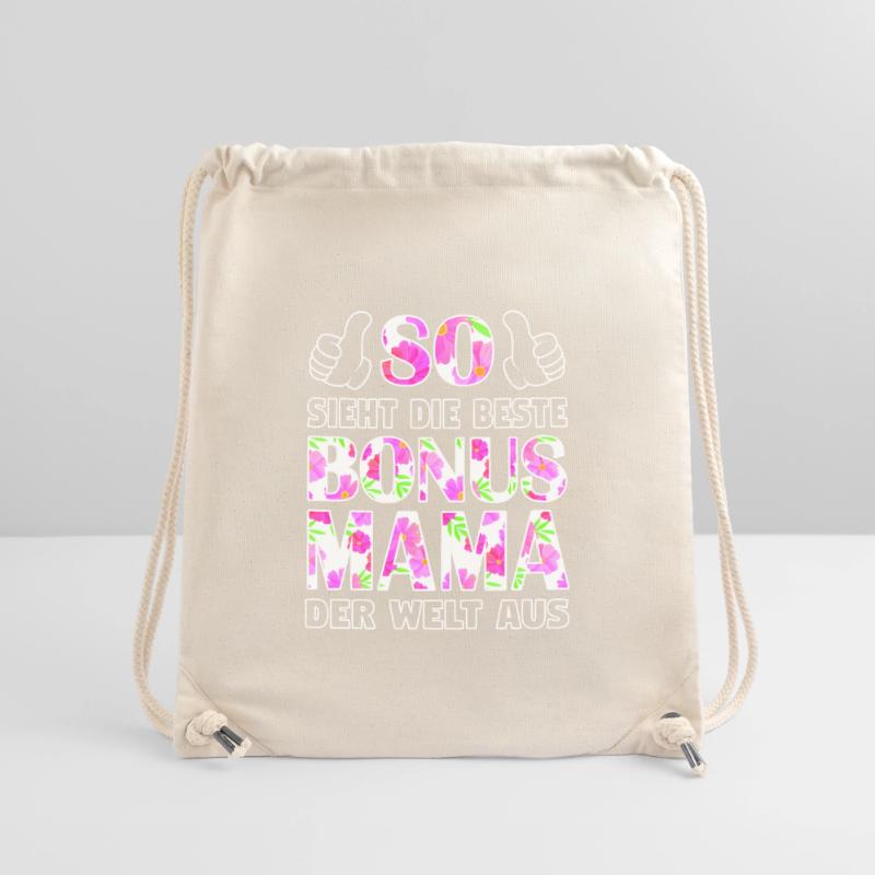 Bonus Mama Mutter Stiefmutter Muttertag Geschenk Stanley/Stella recycelter Gym Bag