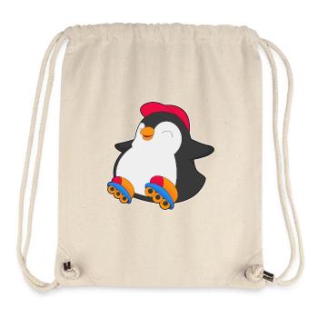 Penguin Patins à roues alignées Sport - Sac à cordon recyclé Stanley/Stella - blanc naturel - Devant