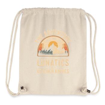 Bergabenteuer Ruf der Lunatics Küchenmesser - Stanley/Stella recycelter Gym Bag - Naturweiß - Vorne