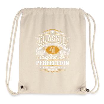 41. Geburtstag - Stanley/Stella recycelter Gym Bag - Naturweiß - Vorne