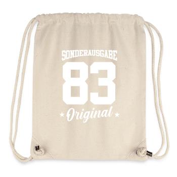 83 Birthday - Stanley/Stella Recycled Gym Bag - natural - Front
