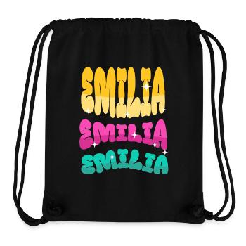 Emilia - Stanley/Stella Recycled Gym Bag - black - Front