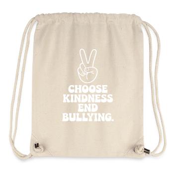 Choose Kindness End Bullying - Stanley/Stella Recycled Gym Bag - natural - Front