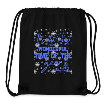 Festliche Weihnachtsstimmung - Stanley/Stella recycelter Gym Bag - Schwarz - Vorne
