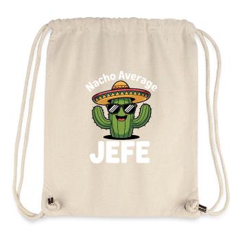 Nacho Average Jefe Kaktus - Stanley/Stella recycelter Gym Bag - Naturweiß - Vorne