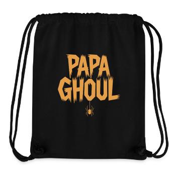 Papa Ghoul Spinnenhänger - Stanley/Stella recycelter Gym Bag - Schwarz - Vorne