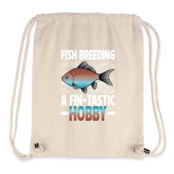 Fischzüchter Aquarianer Fischzucht - Stanley/Stella recycelter Gym Bag - Naturweiß - Vorne