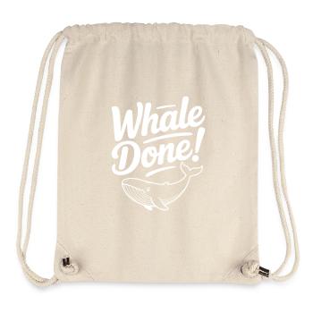 Wal fertig! - Stanley/Stella recycelter Gym Bag - Naturweiß - Vorne