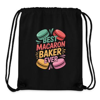 Macaron French Desserts - Stanley/Stella Recycled Gym Bag - black - Front