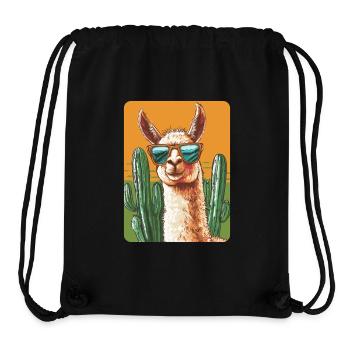 lama - Stanley/Stella Recycled Gym Bag - black - Front