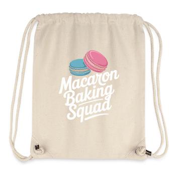 Macaron French Desserts - Stanley/Stella Recycled Gym Bag - natural - Front
