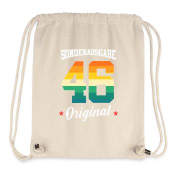 46 Birthday - Stanley/Stella Recycled Gym Bag - natural - Front