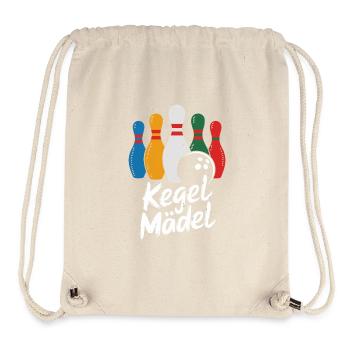 Skittles Girl Bowling Fun - Stanley/Stella Recycled Gym Bag - natural - Front
