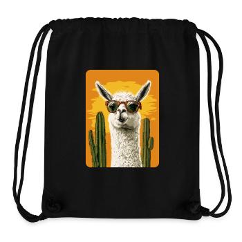 lama - Stanley/Stella Recycled Gym Bag - black - Front