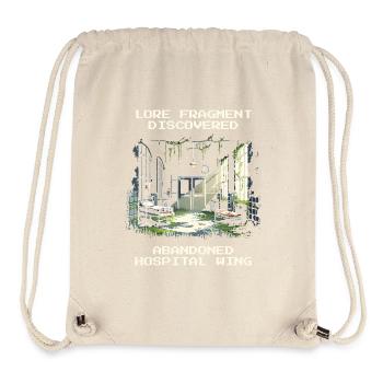 Lore found: Abandoned Clinic Wing | Urban - Stanley/Stella Recycled Gym Bag - natural - Front