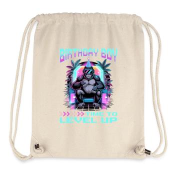 Birthday Gamer VR - Stanley/Stella recycelter Gym Bag - Naturweiß - Vorne