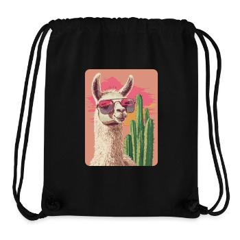 lama - Stanley/Stella Recycled Gym Bag - black - Front