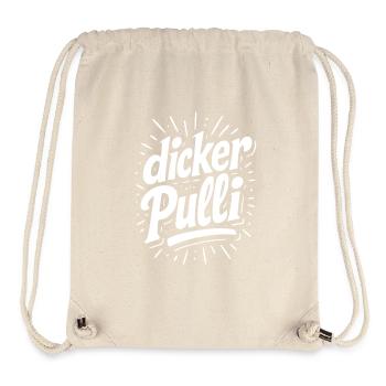 Thick Sweater Neon Typo - Stanley/Stella Recycled Gym Bag - natural - Front