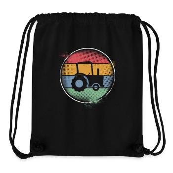 Tractor - Stanley/Stella Recycled Gym Bag - black - Front