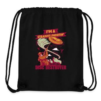Clay pigeon shooting Target shooting - Stanley/Stella Recycled Gym Bag - black - Front