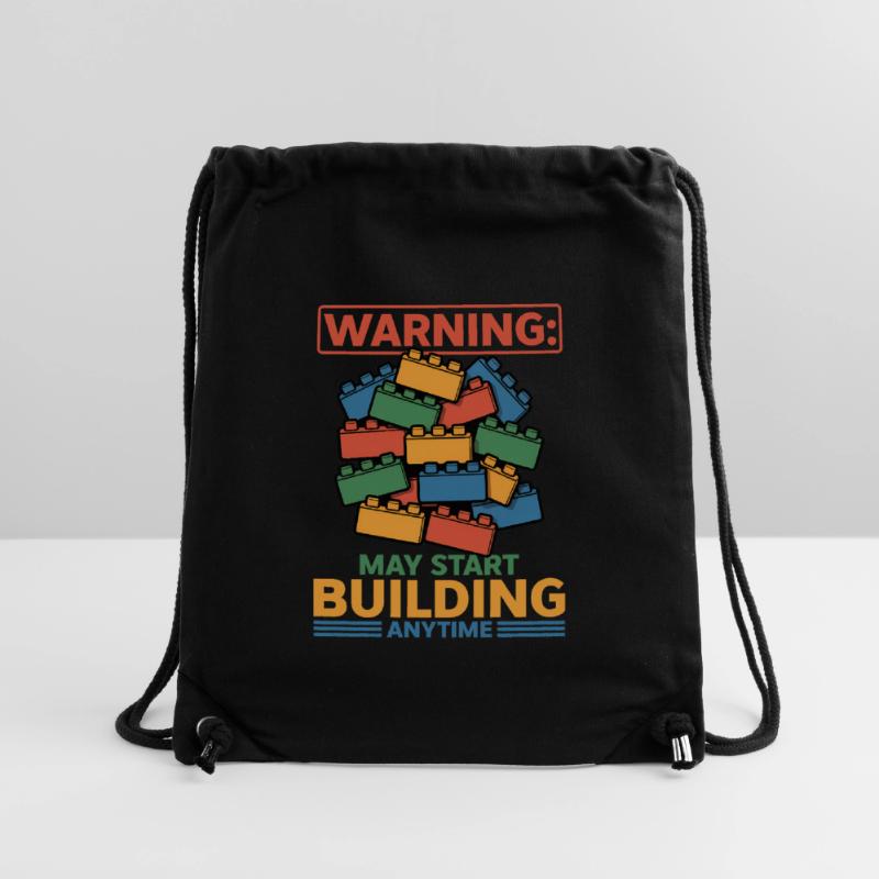 Blocs de construction Enfants Brick Builder Sac à cordon recyclé Stanley/Stella