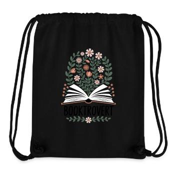 Blütenlese Buchzauber - Stanley/Stella recycelter Gym Bag - Schwarz - Vorne