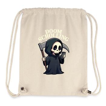Doom Scrolling - Stanley/Stella Recycled Gym Bag - natural - Front