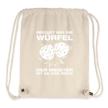 Dice Board Game Board Game - Stanley/Stella Recycled Gym Bag - natural - Front