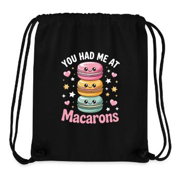 Macaron French Desserts - Stanley/Stella Recycled Gym Bag - black - Front