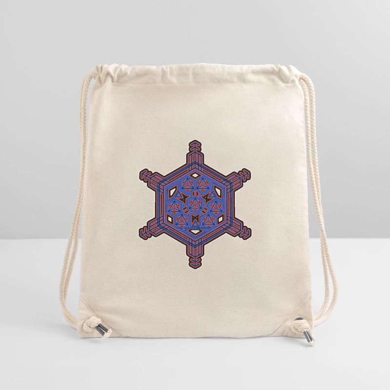 Fractal Evolution Experience Star Hexagon Pattern Stanley/Stella Recycled Gym Bag