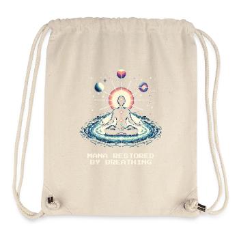 Mana erneuert: Atmen | Breathwork, Meditation - Stanley/Stella recycelter Gym Bag - Naturweiß - Vorne