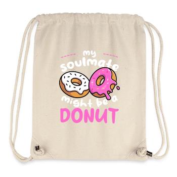 My Soulmate Donut - Stanley/Stella Recycled Gym Bag - natural - Front