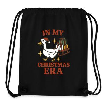 Weihnachtsgans in meiner Weihnachtsära Spaß - Stanley/Stella recycelter Gym Bag - Schwarz - Vorne