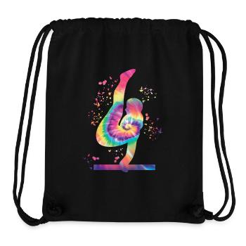 Gymnastics Parallel Bars Artistic Gymnastics - Stanley/Stella Recycled Gym Bag - black - Front