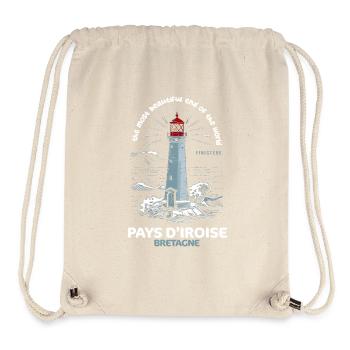 Pays d'Iroise Most Beautiful Place in the World Finistère - Stanley/Stella Recycled Gym Bag - natural - Front