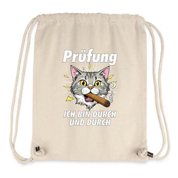 KATZE Zigarre Prüfung - Stanley/Stella recycelter Gym Bag - Naturweiß - Vorne