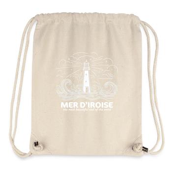 Mer d'Iroise Most Beautiful Place in the World Finistère - Stanley/Stella Recycled Gym Bag - natural - Front