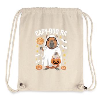 Capybara Halloween Capy-Boo-Ra Spaß - Stanley/Stella recycelter Gym Bag - Naturweiß - Vorne