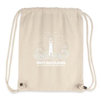 Pays Bigouden Brittany Pride Tradition Finistère - Stanley/Stella Recycled Gym Bag - natural - Front