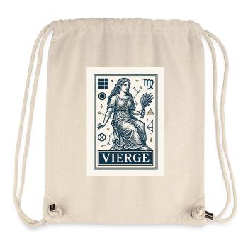 Virgo Star Sign - Astrology - Stanley/Stella Recycled Gym Bag - natural - Front