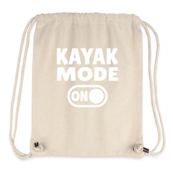 Kayak Mode ON - Stanley/Stella Recycled Gym Bag - natural - Front
