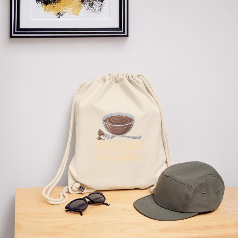 Pudding with fork Stanley/Stella Recycled Gym Bag