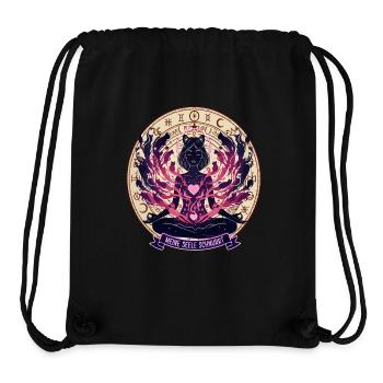 My Soul Purrs - Mystic Cat - Stanley/Stella Recycled Gym Bag - black - Front